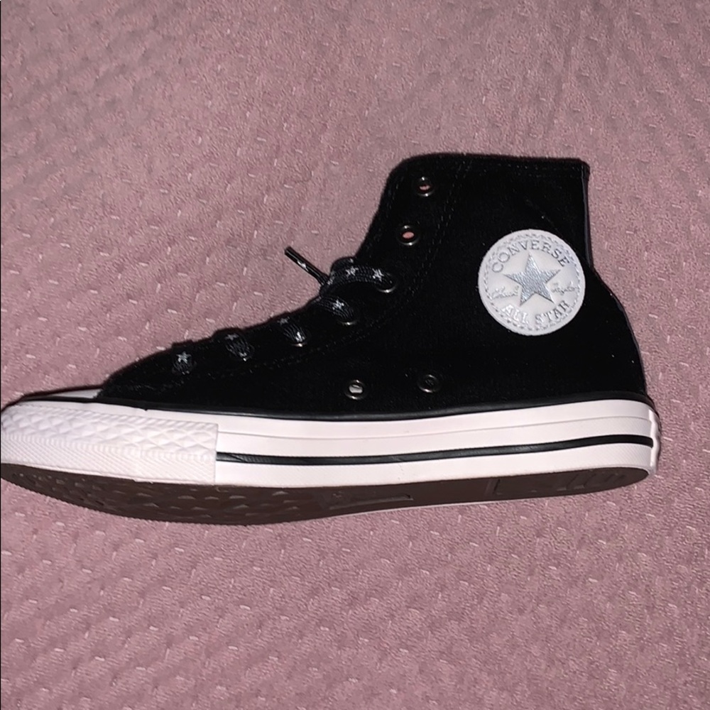 Junior Converse limited edition Velvet Hightops